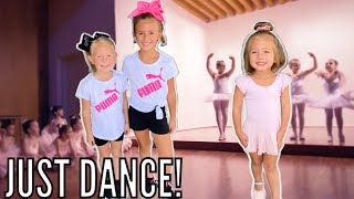 Killin' It on Their First Day of Dance Class! \/ She's a Natural!