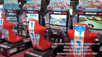 EPARK Coin Operated Outrun Car Racing Games Machine Simulador arcade Simulator Driving Game Machine