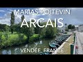 Ref:T3N9ccCrIIo Arcais, marias poitevin, france (4k)