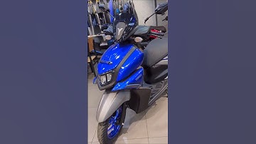 New 2025 Yamaha RayZR (Disc)125 Fi Hybrid - Deep Purplish Blue