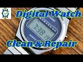 Vintage Digital Watch Clean & Repair