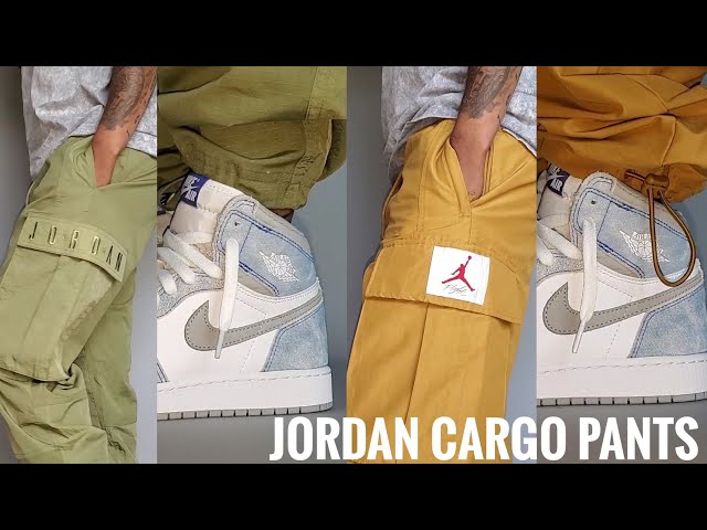 Jordan PANT - Cargo trousers - black - Zalando.de
