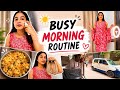 My busy morning routine 🥺♥️ simple and elegant look🧿#morning #routinevlog #vlog #dailyvlog #youtube