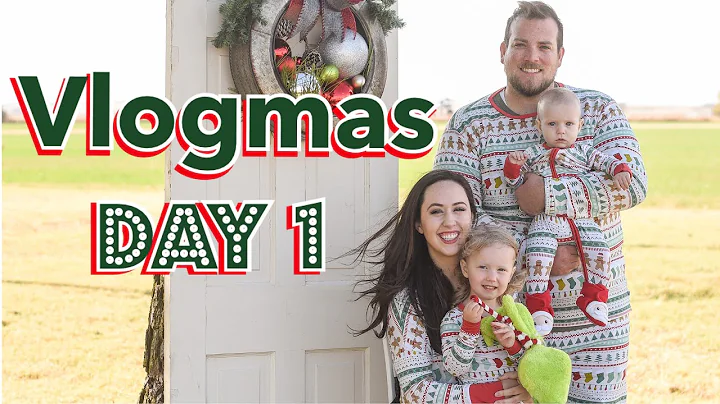 VLOGMAS 2020 Day 1 |  Holiday decor SHOPPING HAUL and Christmas Pictures