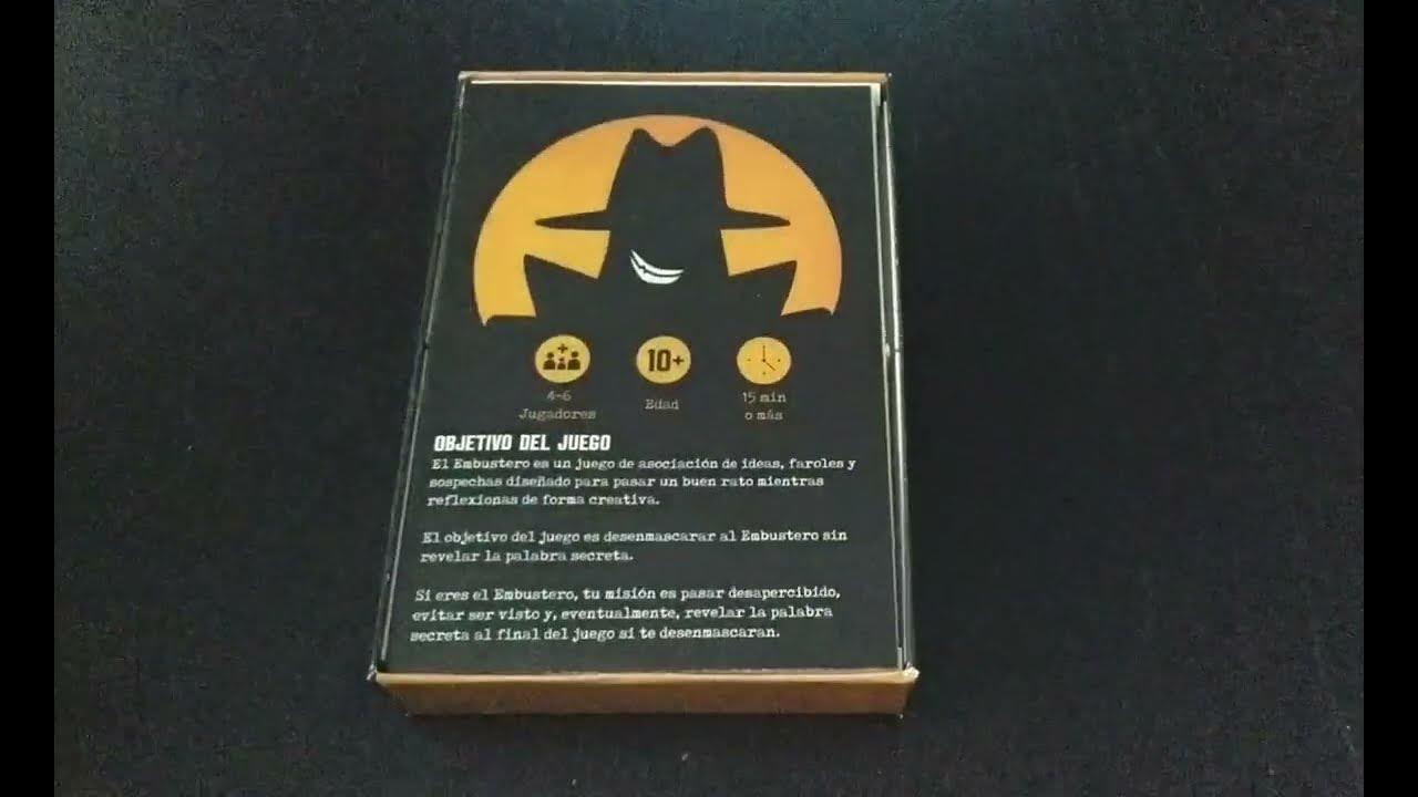 UNBOXING El embustero Abrimos este juego y te enseñamos todo su