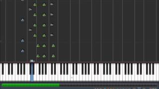 Miniatura del video "Yamete yaruyo utaite nanka (I'll Quit Singing) on Synthesia"