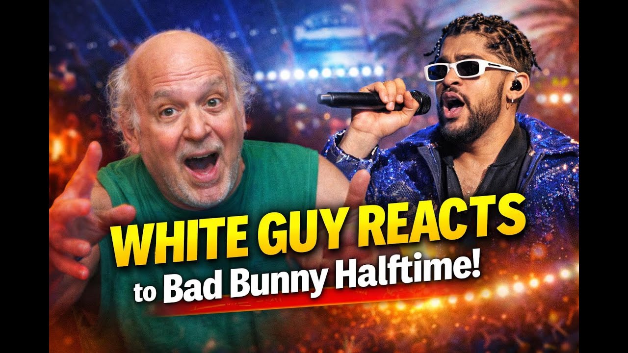 Реакция Bad Bunny на перерыв Супербоула 60