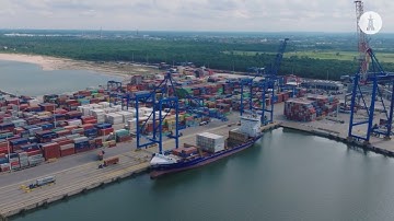 New CMA CGM service now operating at Baltic Hub. First vessels arrive at the Gdańsk terminal