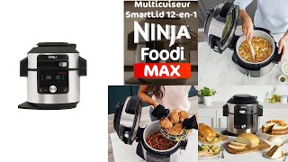 Multicuiseur SmartLid 12en1 Foodi Max Argenté - NINJA - OL650EU 