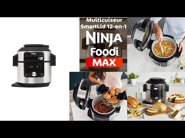 Multicuiseur NINJA Foodi Max SmartLid 12-en-1 OL650EU