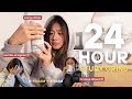 i tried studying like Kay Chung for 24 hours 😭🥱 | all-nighter study vlog