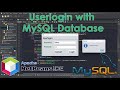 Netbeans 25 with MySQL Programming: Login Form Java Netbeans 25 with MySQL Connection JDK 24