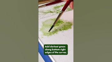 Easiest Way to Paint the Perfect Watercolor Tree!