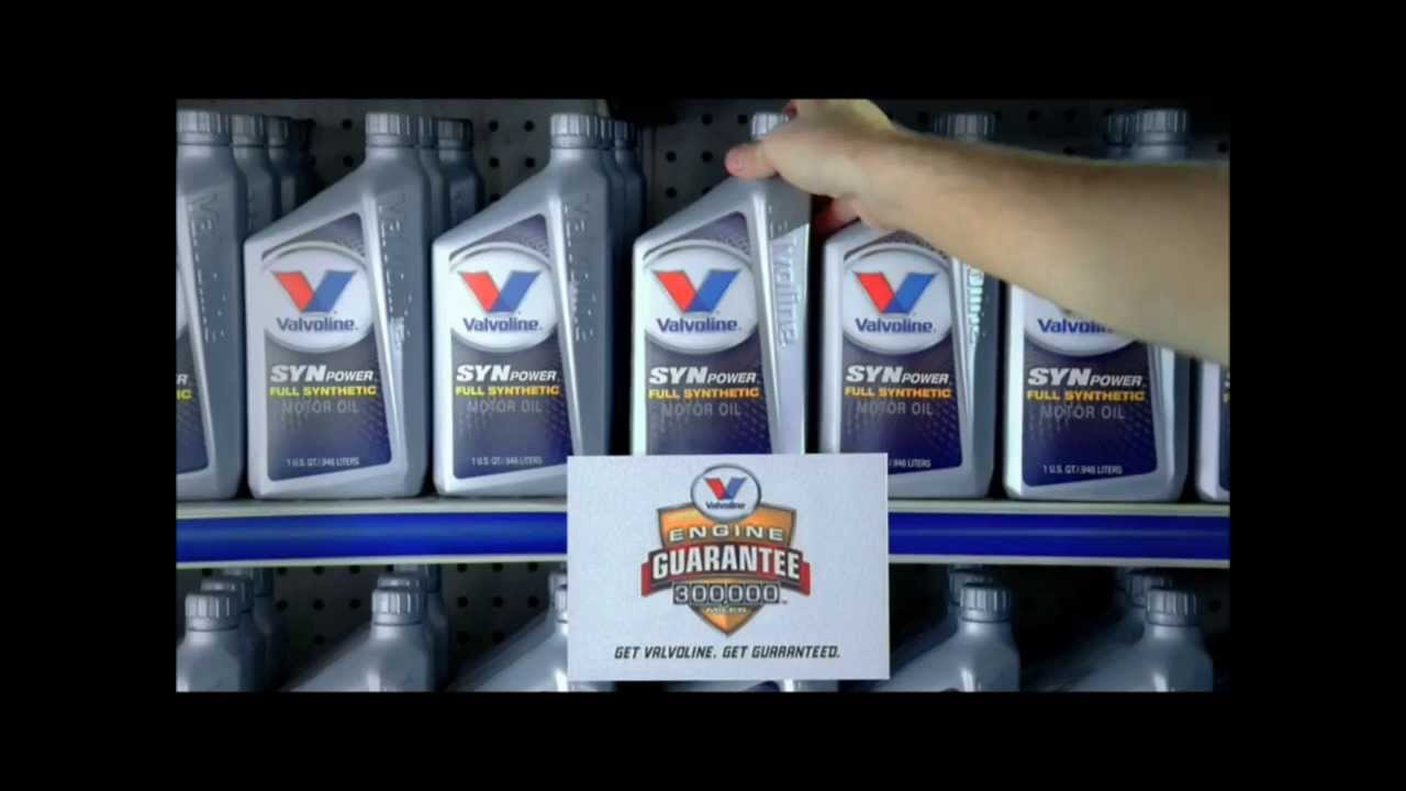 Valvoline Launches Engine Guarantee Marketing YouTube