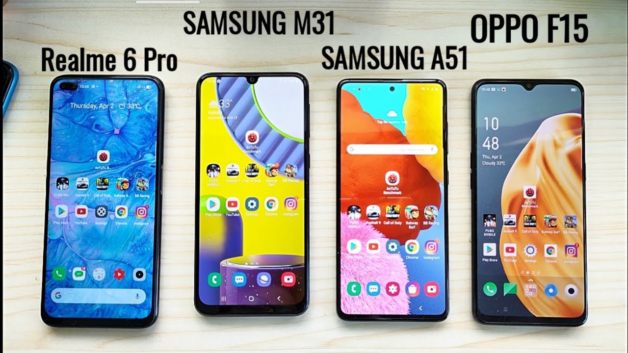 Realme 8 Vs Samsung A31