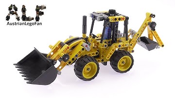 Lego Technic 42004 Mini Backhoe Loader - Lego Speed Build Review
