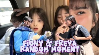 Freya & Fiony Jkt48 Random moment