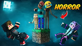 Minecraft but its One SCARY BLOCK!