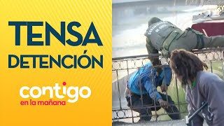 "¡ÉL VIVE EN LA CALLE!": Ambulante se resistió a detención tras fiscalización - Contigo en la Mañana