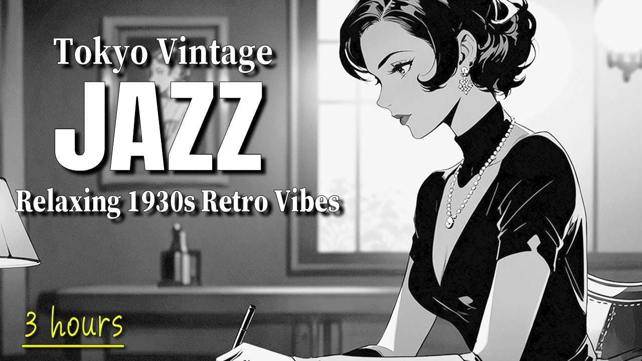 日本ジャズポップス Relaxing 1930s 1940s Vibes 🎧 Aesthetic Tokyo Vintage Jazz