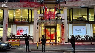Palestine Action target Allianz Insurance London office