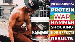 SHOCKING War Hammer Pre Workout SIDE EFFECTS | इंटरनेशनल प्रोटीन वॉर हैमर