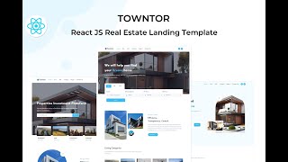 The Best Real Estate Responsive React js Templates || Mẫu Website bất động sản Reactjs & Bootstrap