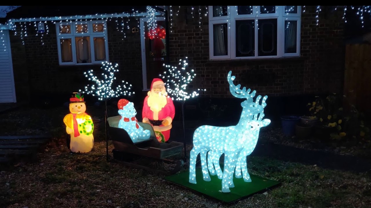 Christmas Lights of Hockley Essex 2018 YouTube