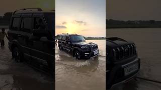 Thar Ne khincha Scorpio ko #carcomedy #funnyvideo #mahaindrathar #thar #shortsfeed #scorpio