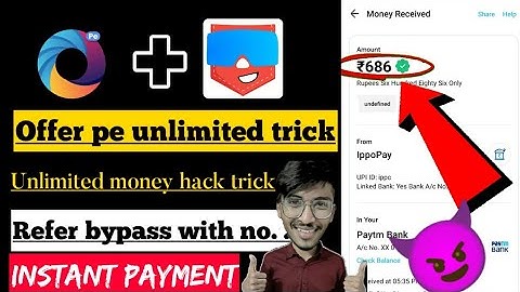 🔥Offer pe  App coin Hack | Offerpe UNLIMITED COINS HACK TRICK | Unlimited All bypass hack Without no