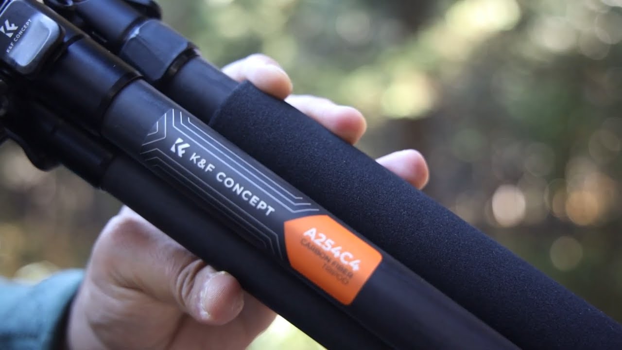 K&F Concept Carbon Fiber Tripod A254C4 - Unboxing - Review K&F Concept Carbon Fiber Tripod A254C4 - Unboxing - Review