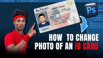 How to Edit any ID Card (Adobe Photoshop Tutorial)