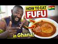 كيف تاكل الفوفو في غانا         