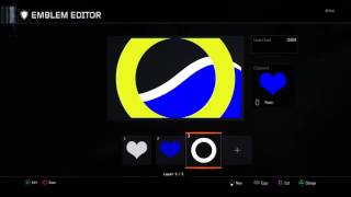 Call of Duty BO3 Emblem Tutorial Pepsi Easy less than 5 Minutes PS4
