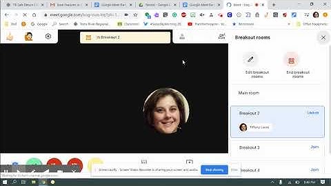Google Meet: Early Release Breakout Rooms