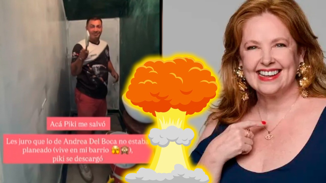 OTRA NOVELA DE TERROR DE ANDREA DEL BOCA: Denunciada por falta de pago por un pintor