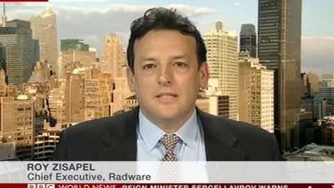 BBC Interview on Cyber Attacks - Radware CEO, Roy Zisapel