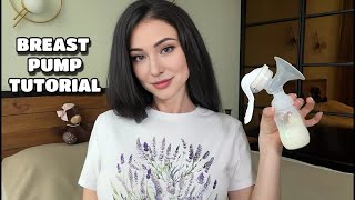 Manual Breast Pump Tutorial for New Moms | Easy & Quiet Milk Expression
