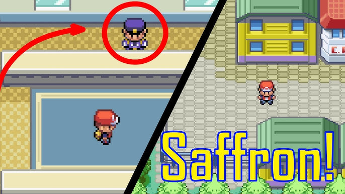 Chegando a Sabrina  Detonado FireRed & LeafGreen