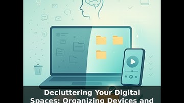Digital Decluttering — Organize Files on Phone and Computer