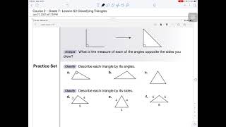 Saxon Math Course 2 Lesson 62 Grade 7