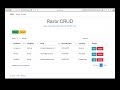 Razor Page CRUD in ASP.NET Core 3.1 with jQuery AJAX | Visual Studio 2019 for Mac | MySQL | SPA