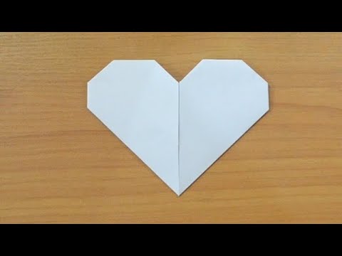 Оригами как сделать валентинку своими руками из бумаги