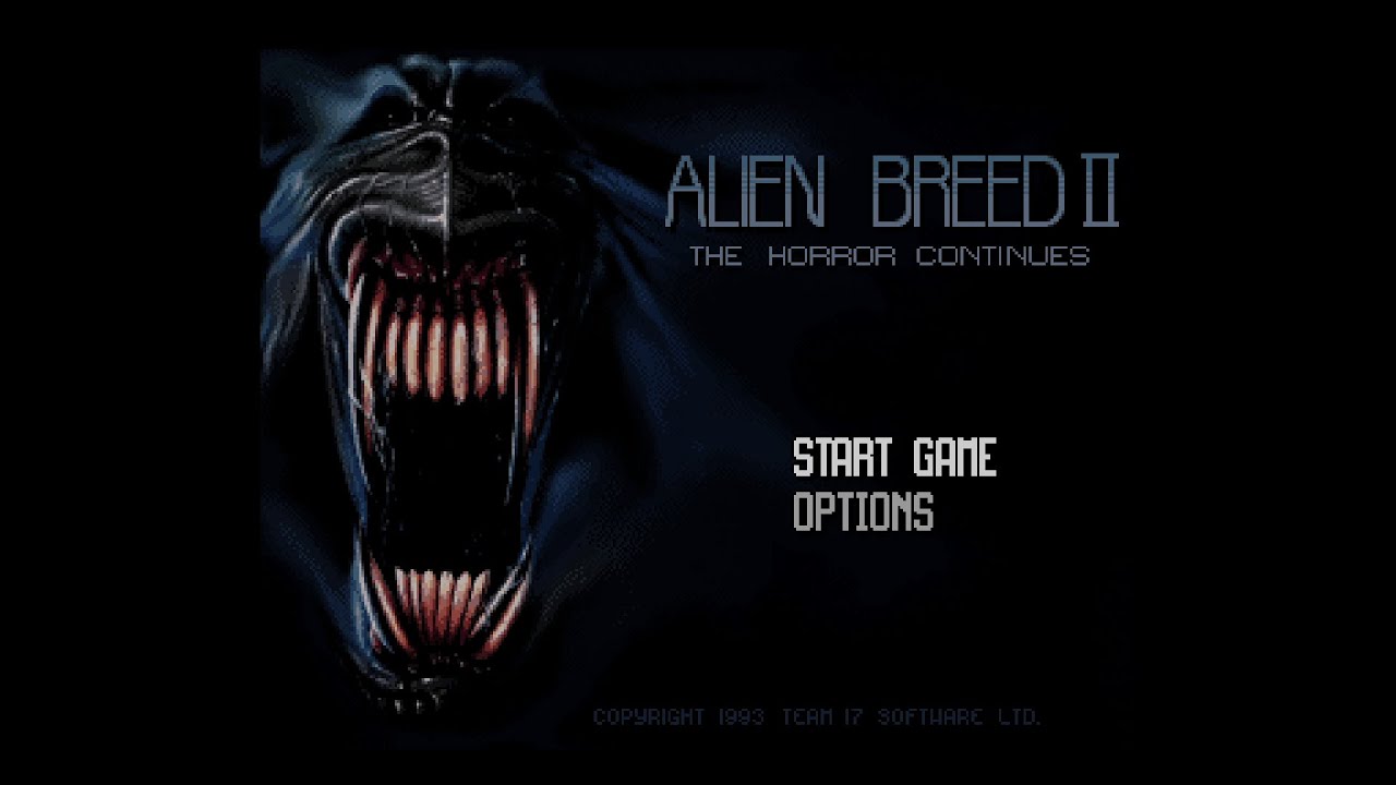 Alien Breed II: The Horror Continues. [AMiGA A1200/AGA - Team 17 ...