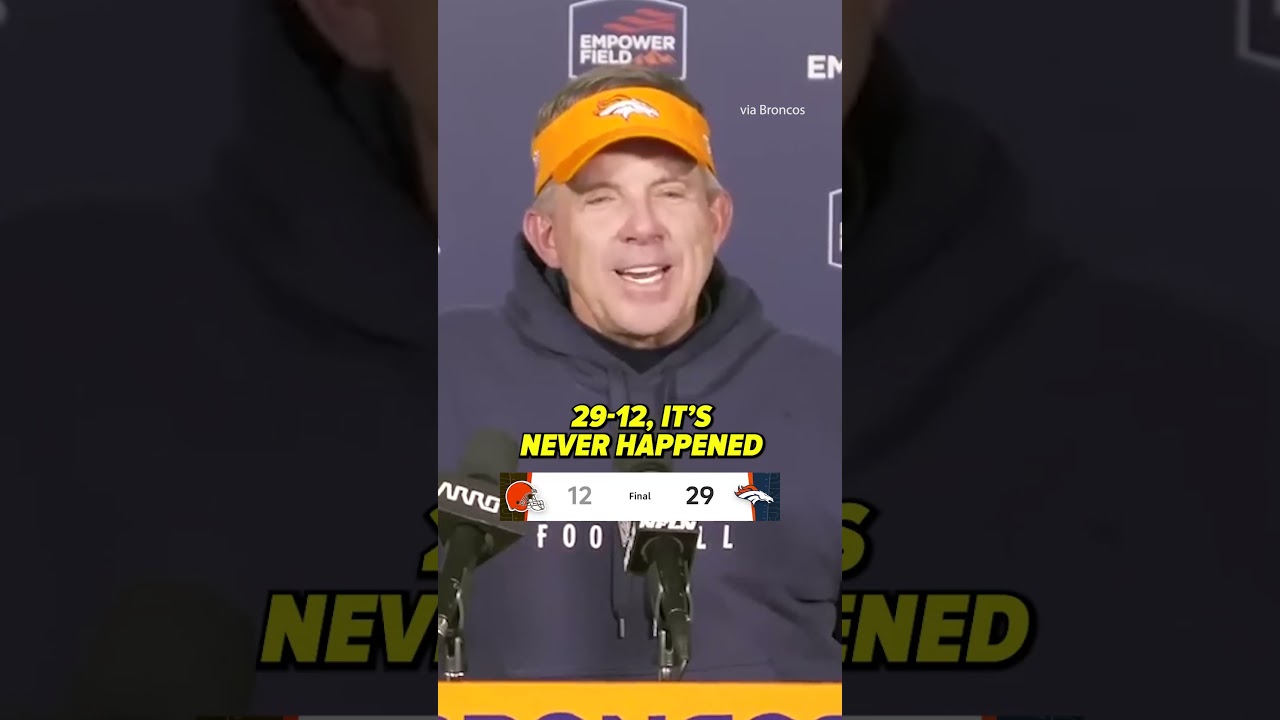 Sean Payton learns about Scorigami 😂 