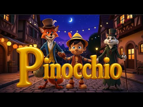 Pinocchio 2025 The New 3D Adventure Full Animated Movie Pixar Style