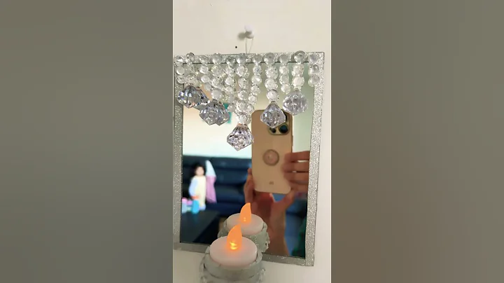 Super easy & beautiful DIY idea |mirror craft |best out of waste idea🤩