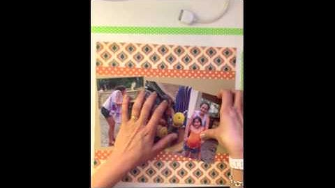 "Simple Scrapbook Layout Process Video" #1 from @lainehmann of Layoutaday.com