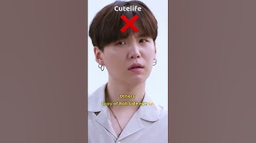 Jimin is king of side eye Roll 🙄  #cutelife #shorts #bts #kpop