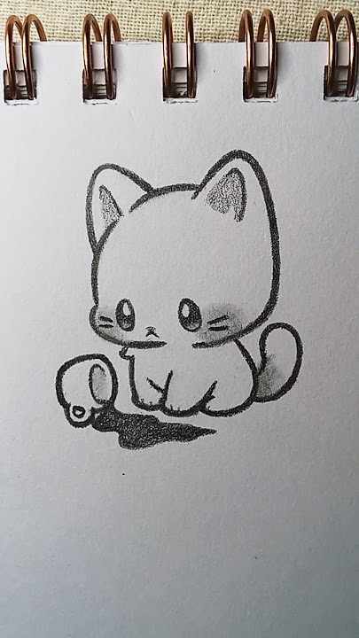Cute Things to Draw When Bored ✍️ Part 38 #drawing #art #cute #cat #easy #sketch #tutorial #simple